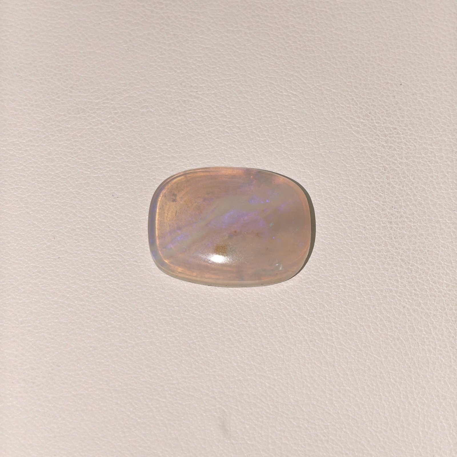 Natural Australian Opal Gemstone 8.95 Carat Oval Lab Certified from Shraddha Shree Gems South Extension Delhi