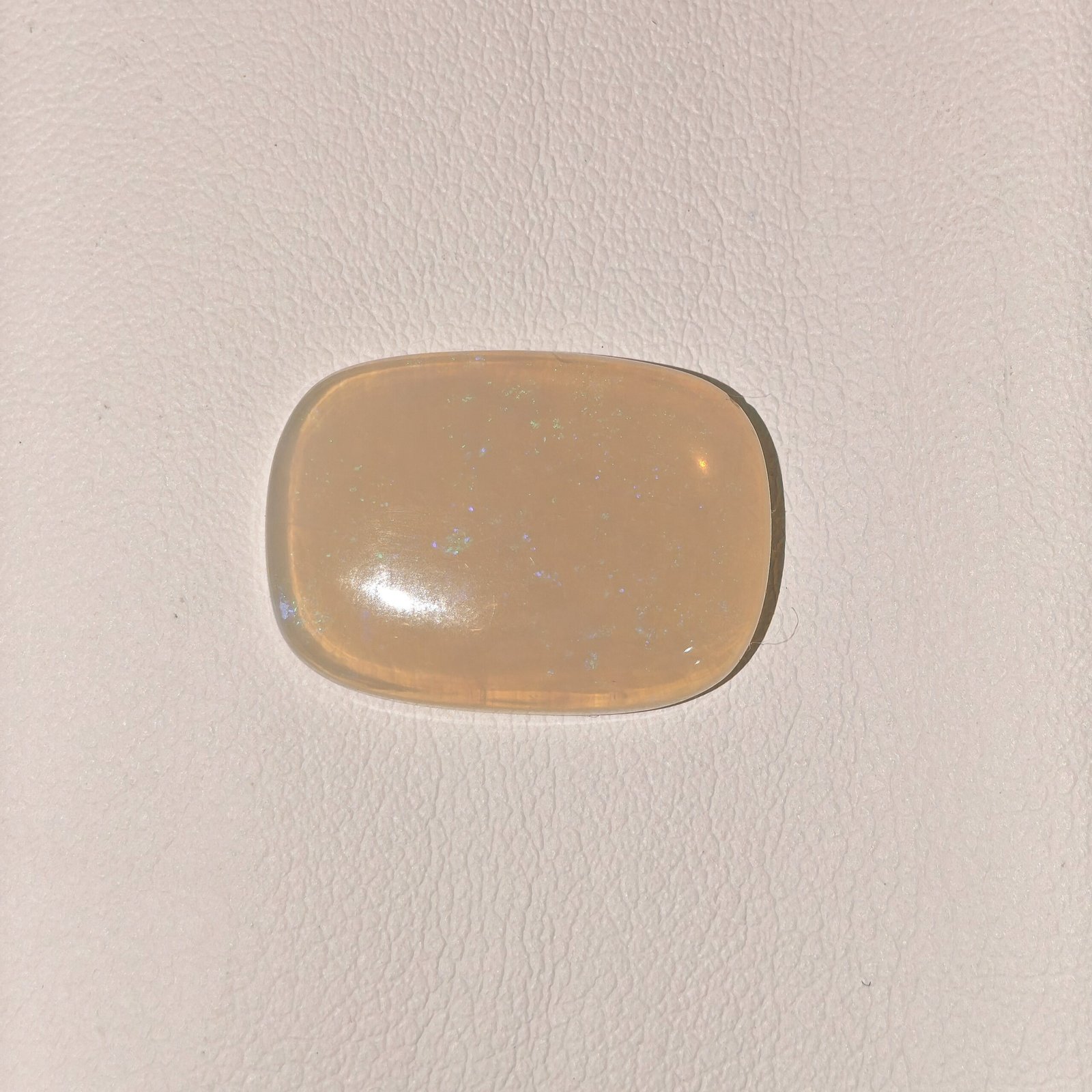 Natural Australian Opal 10.10 Carat Oval Loose Stone Natural Australian Opal Gemstone 10.10 Carat Oval Lab Certified in South Extension Delhi