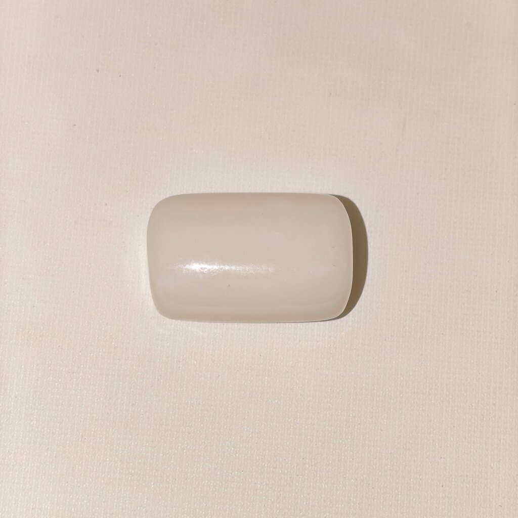 Natural 19.80 Carat White Coral Gemstone Oval Cabochon from Australia, 100% Natural and Lab Certified by Shraddha Shree Gems