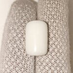 Natural 19.80 Carat Australian White Coral Oval Cabochon Certified Gemstone - Image 2