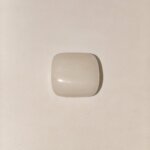 Natural White Coral Safed Moonga 25.60 Carat Oval Cabochon 100% Natural Lab Certified Gemstone from Shraddha Shree Gems India