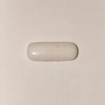Natural White Coral Safed Moonga 7.85 Carat Oval Cabochon 100% Natural Lab Certified Gemstone from Shraddha Shree Gems India