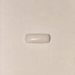 Natural White Coral Safed Moonga 7.15 Carat Oval Cabochon 100% Natural Lab Certified Gemstone from Shraddha Shree Gems India