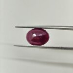 Natural African Ruby 6.25 Carat Oval Cut Lab Certified Manik Gemstone | African Origin - Image 4