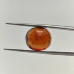 African Hessonite Garnet – Premium Oval Cut Gomed Gemstone - Image 4