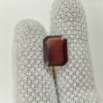 Natural African Hessonite Garnet – Premium Radiant Cut Gomed Gemstone - Image 2