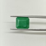 Natural Zambian Emerald (Panna) 6.15 Carat Radiant Cut Lab Certified Gemstone - Image 3