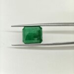 Natural Zambian Emerald (Panna) 9.15 Carat Radiant Cut Lab Certified Gemstone - Image 4
