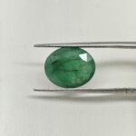 Natural Zambian Emerald Panna 7.50 Carat Oval Cut Lab Certified Gemstone - Image 3