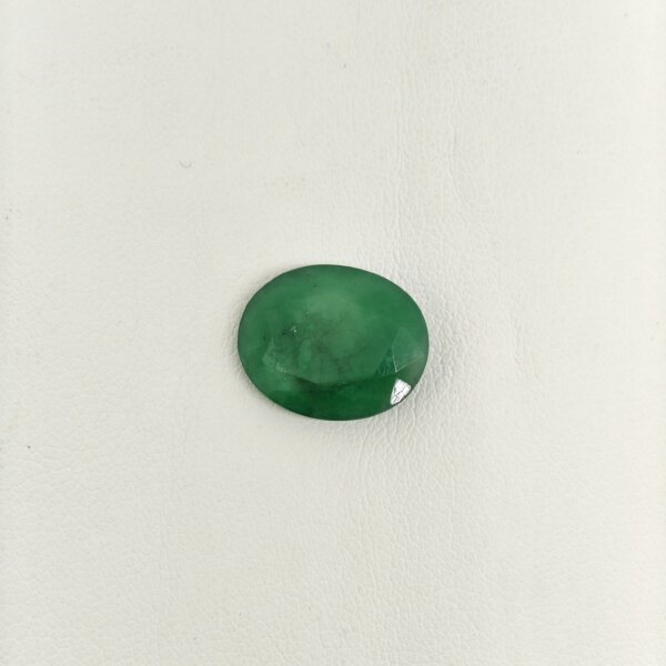 Natural Zambian Emerald Panna 5.90 Carat Oval Cut