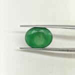 Natural Zambian Emerald Panna 5.90 Carat Oval Cut Lab Certified Gemstone - Image 4