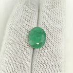 Natural Zambian Emerald Panna 7.60 Carat Oval Cut Lab Certified Gemstone - Image 2
