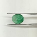 Natural Zambian Emerald Panna 7.60 Carat Oval Cut Lab Certified Gemstone - Image 4