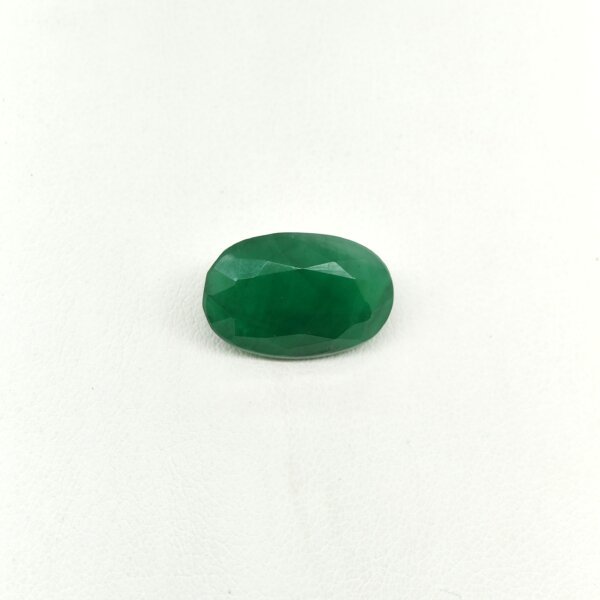 Natural Zambian Emerald Panna 7.30 Carat Oval Cut