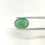 Natural Zambian Emerald Panna 7.40 Carat Oval Cut Lab Certified Gemstone - Image 3
