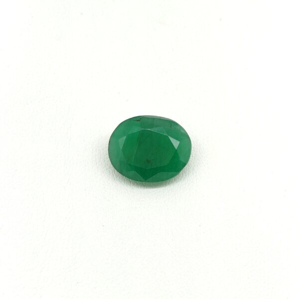 Natural Zambian Emerald Panna 8.25 Carat Oval Cut Lab Certified Gemstone