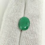 Natural Zambian Emerald Panna 8.25 Carat Oval Cut Lab Certified Gemstone - Image 2