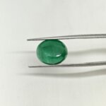Natural Zambian Emerald Panna 8.25 Carat Oval Cut Lab Certified Gemstone - Image 5