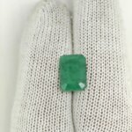 Natural Zambian Emerald Panna 7.85 Carat Oval Cut Lab Certified Gemstone - Image 2