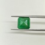Natural Zambian Emerald (Panna) 5.70 Carat Radiant Cut Lab Certified Gemstone - Image 5