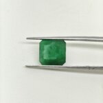 Natural Zambian Emerald (Panna) 5.70 Carat Radiant Cut Lab Certified Gemstone - Image 3