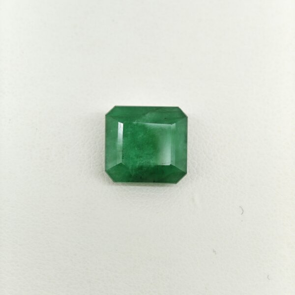 Natural Zambian Emerald 5.70 Carat Panna Radiant Cut