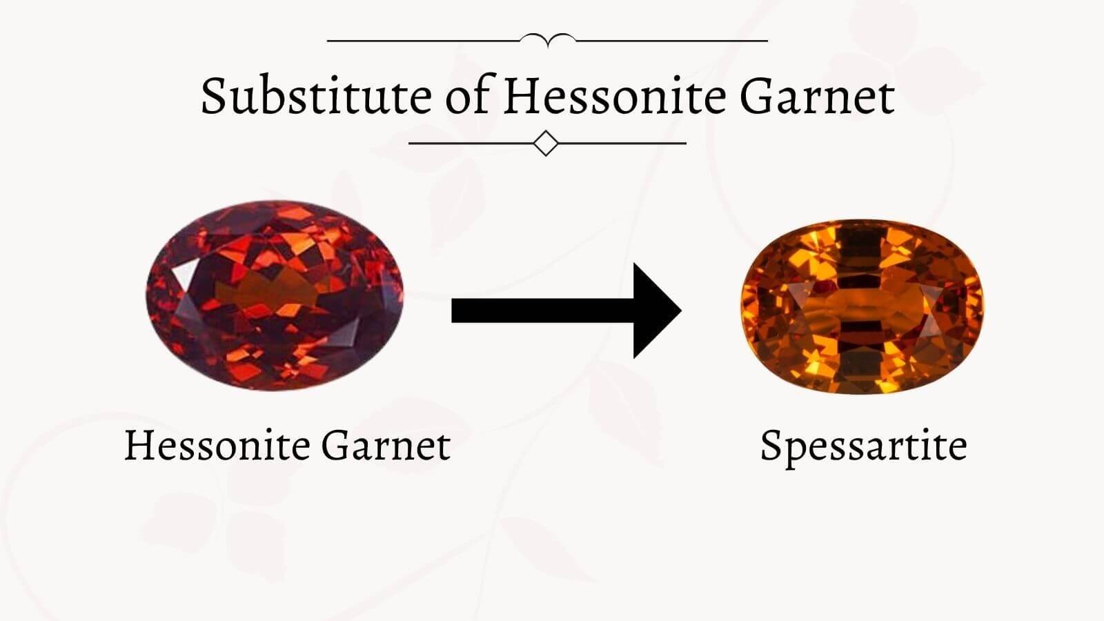 substitute of hessonite